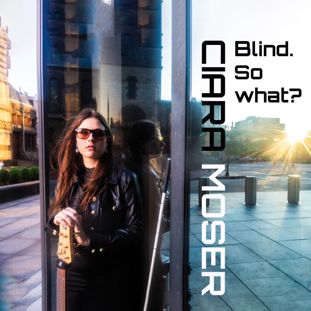 Cover Art of her album Blind. So what?